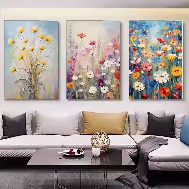 Dandelions decoration bedroom posters for wall canvas decor