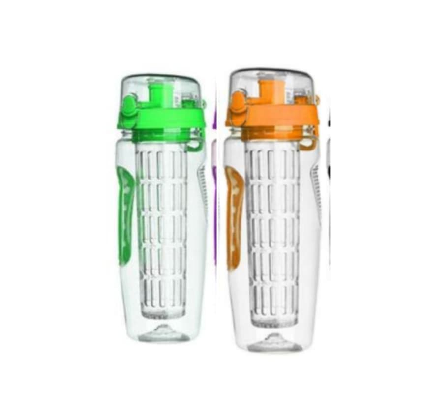 32Oz Fruit Infusing Infuser Water Bottle BPA Free Plastic Sport