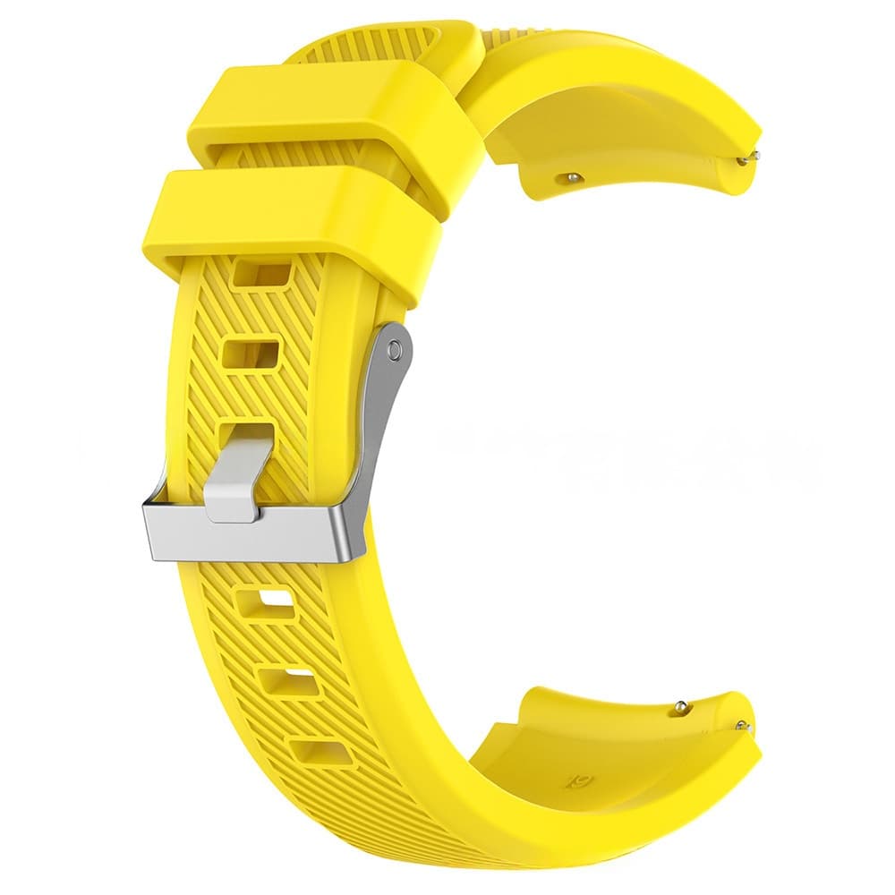 Twill solid color silicone replacement watch strap