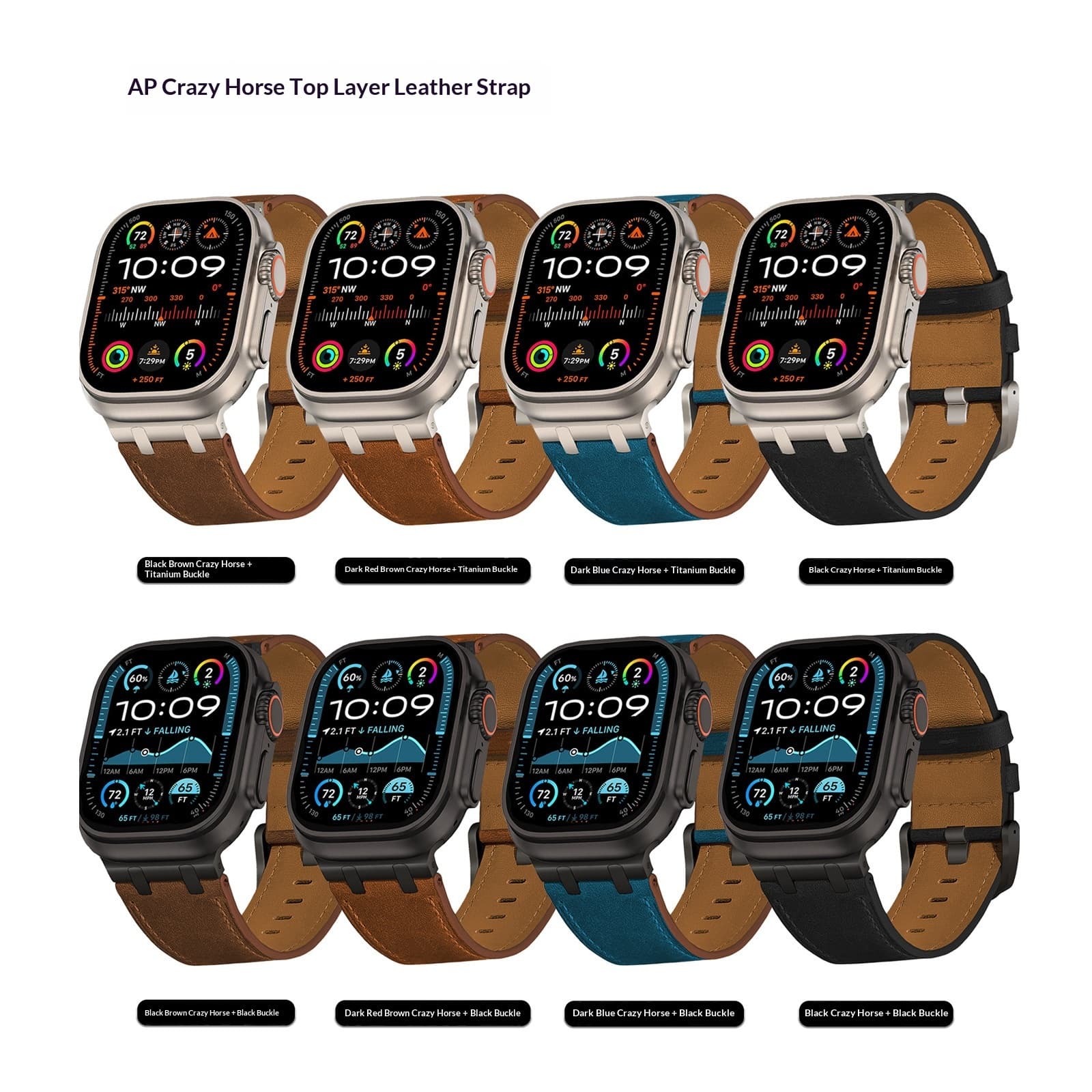 Suitable for leather watch straps