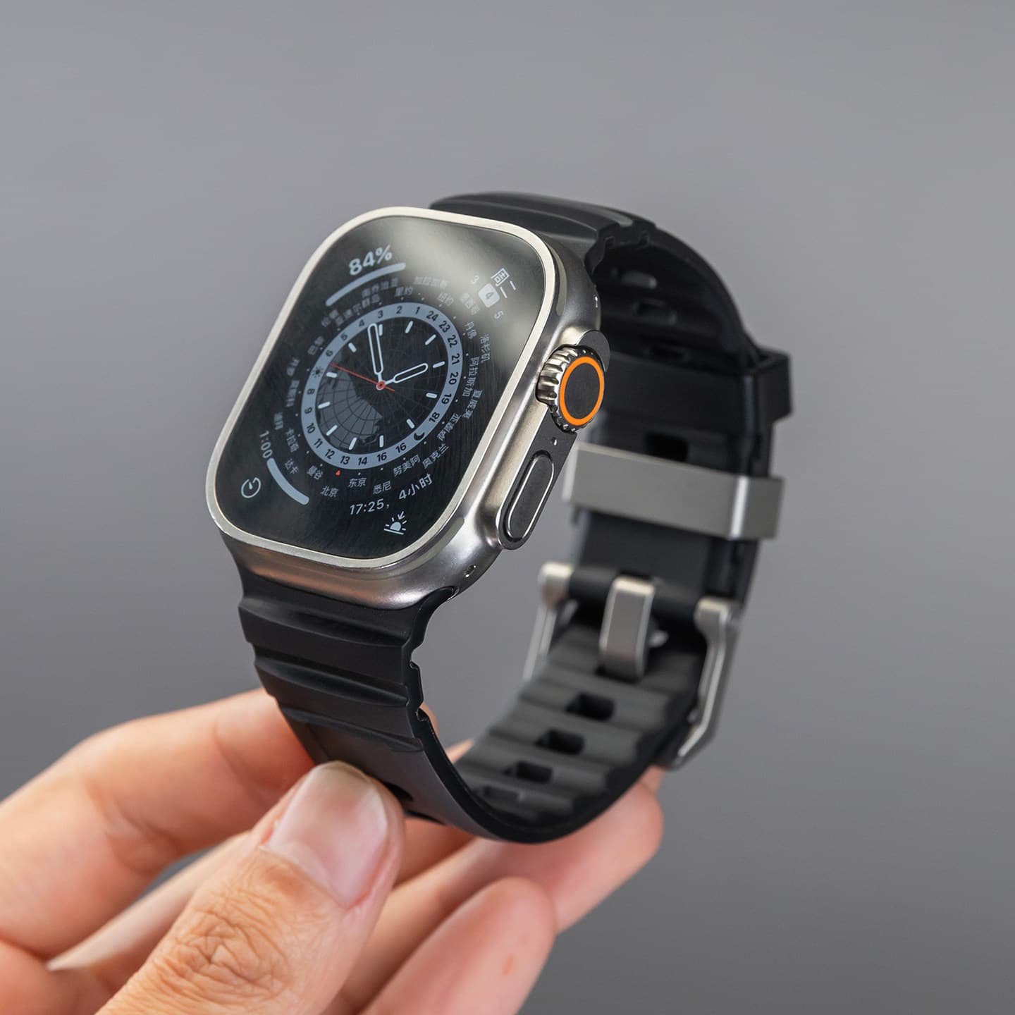 High-quality silicone sports watch strap